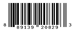 UPC barcode number 889139208293
