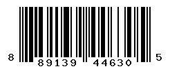 upc 889139446305 barcode image