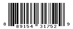 upc 889154317529 barcode image
