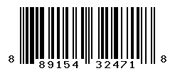 upc 889154324718 barcode image