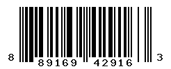 upc 889169429163 barcode image