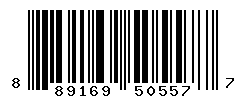 UPC barcode number 889169505577