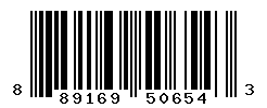 UPC barcode number 889169506543