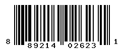 UPC barcode number 889214026231