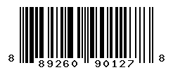 UPC barcode number 889260901278