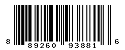 UPC barcode number 889260938816