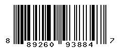 UPC barcode number 889260938847