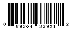UPC barcode number 889304339012