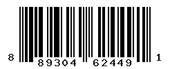 UPC barcode number 889304624491