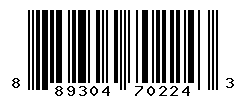 UPC barcode number 889304702243
