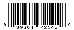 UPC barcode number 889304721459