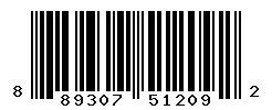 upc 889307512092 barcode image