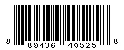 UPC barcode 889436405258