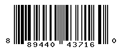 UPC barcode number 889440437160 lookup