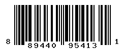 UPC barcode number 889440954131