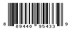 UPC barcode number 889440954339