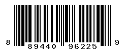 UPC barcode number 889440962259 lookup