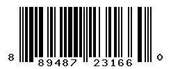 upc 889487231660 barcode image