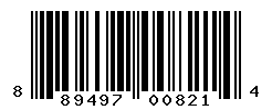 UPC barcode number 889497008214