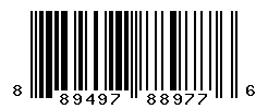 UPC barcode number 889497889776