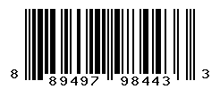 UPC barcode number 889497984433