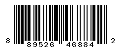 UPC barcode number 889526468842