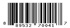UPC barcode 889532700417