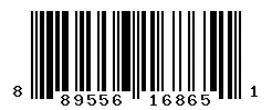 UPC barcode 889556168651