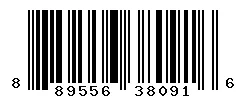 UPC barcode 889556380916