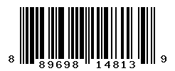 UPC barcode number 889698148139