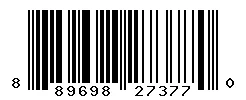 UPC 889698273770 barcode image