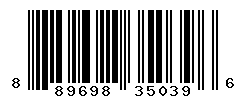 UPC barcode number 889698350396