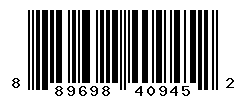 UPC barcode number 889698409452