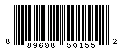 UPC 889698501552 barcode image