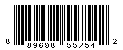 UPC 889698557542 barcode image