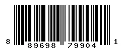 UPC barcode 889698799041