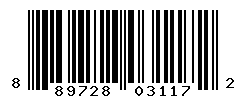 UPC barcode number 889728031172