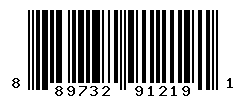 upc 889732912191 barcode image