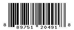 889751204918 barcode