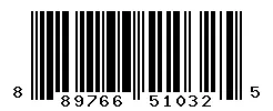 889766510325 barcode