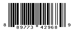 upc 889773429689 barcode image