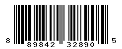 UPC barcode 889842328905