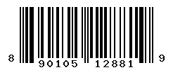 UPC barcode number 8901058128819