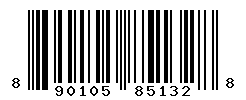 UPC barcode number 8901058851328