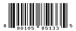 UPC barcode number 8901058851335