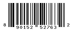 UPC barcode number 8901526527632