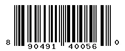 890491400560 barcode