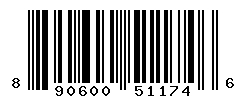 UPC barcode number 8906003511746