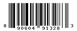 UPC barcode number 8906049913283