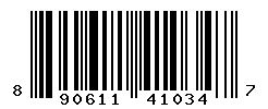 UPC barcode number 8906118410347